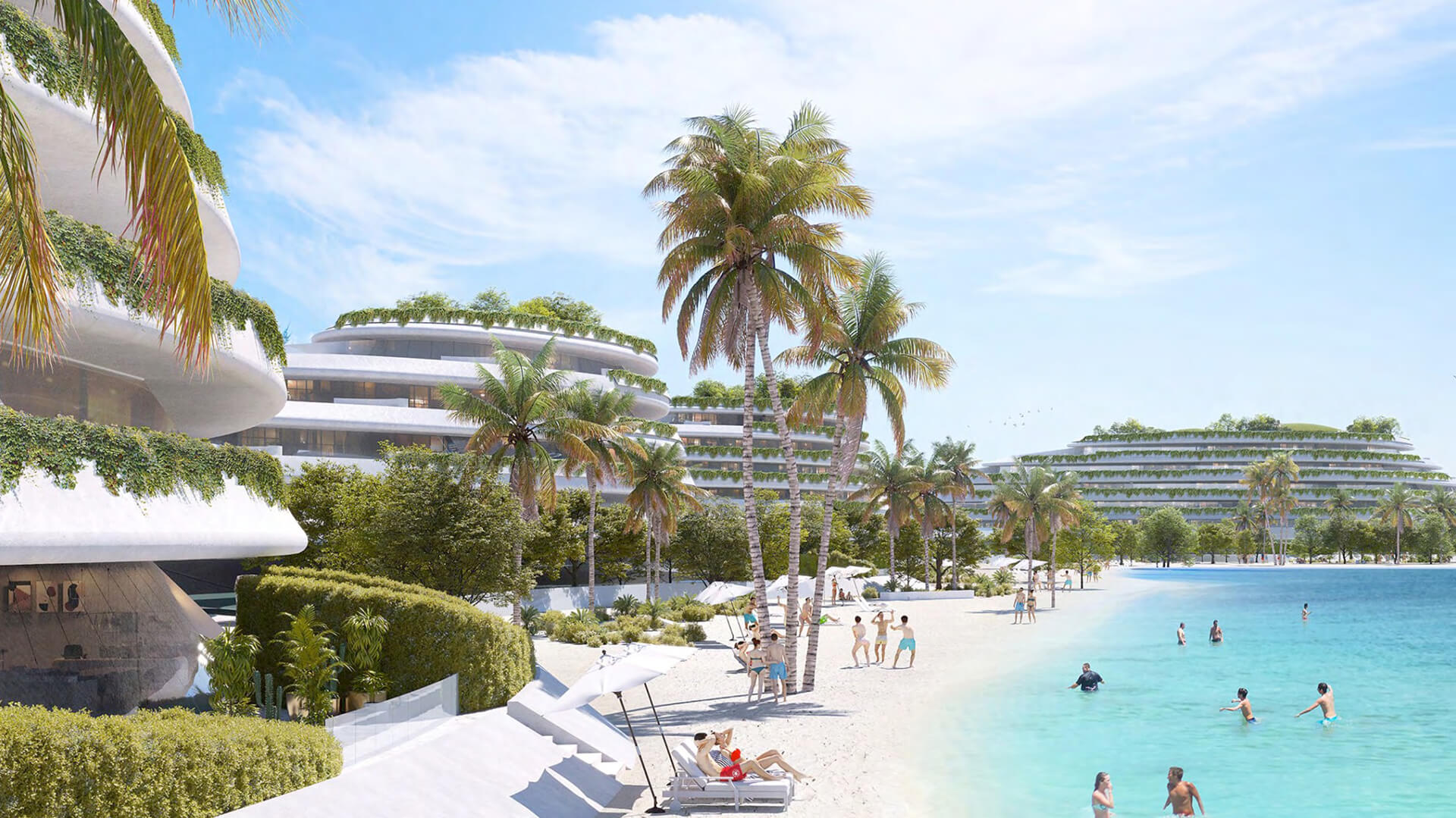 Landscaping of Palm Jebel Ali